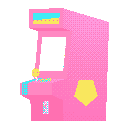 Pink Arcade Machine